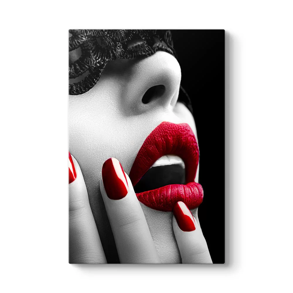 Red Woman Tablosu - Model 2